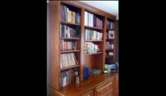 Custom built-in bookcases