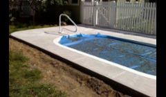 Pool patio