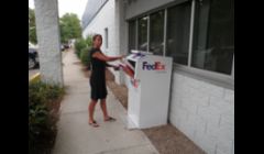 Drop off shipping packages\n