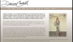 Darius Cordell, fashion designer in Dallas - http://www.dariuscordell.com/
