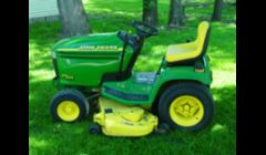 Sales of used lawn equipment